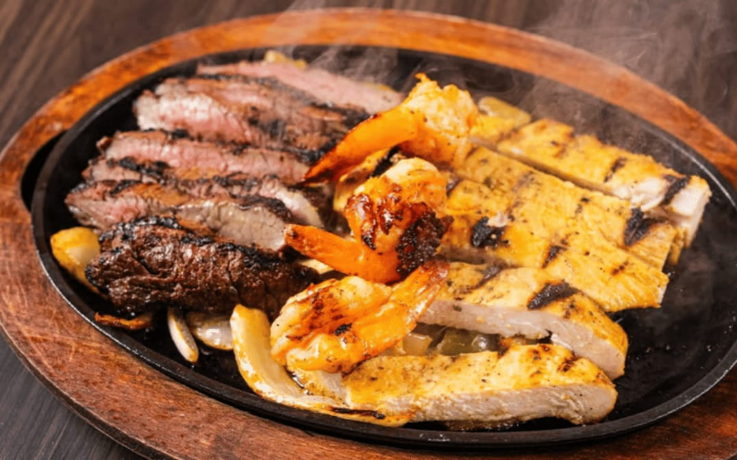 Fajita Trio.