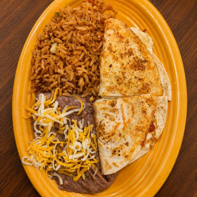 Kid's Cheese Quesadilla.