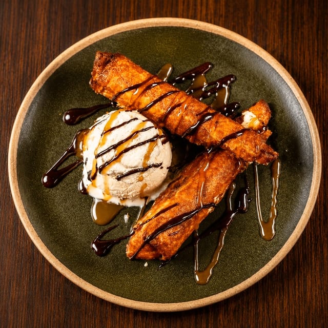 Fried Cheese Cake.