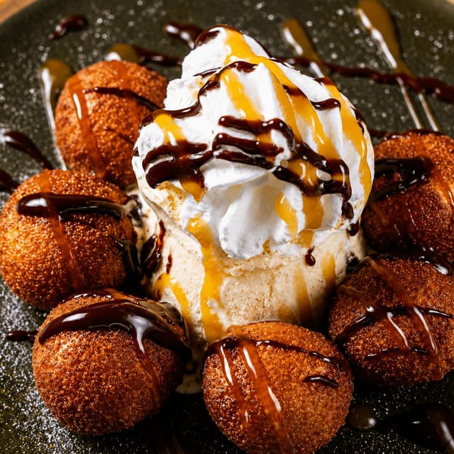Gulab Churro Delight.
