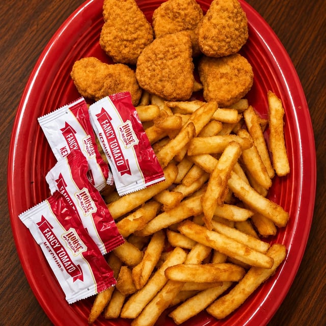 Kids Chicken Nuggets.