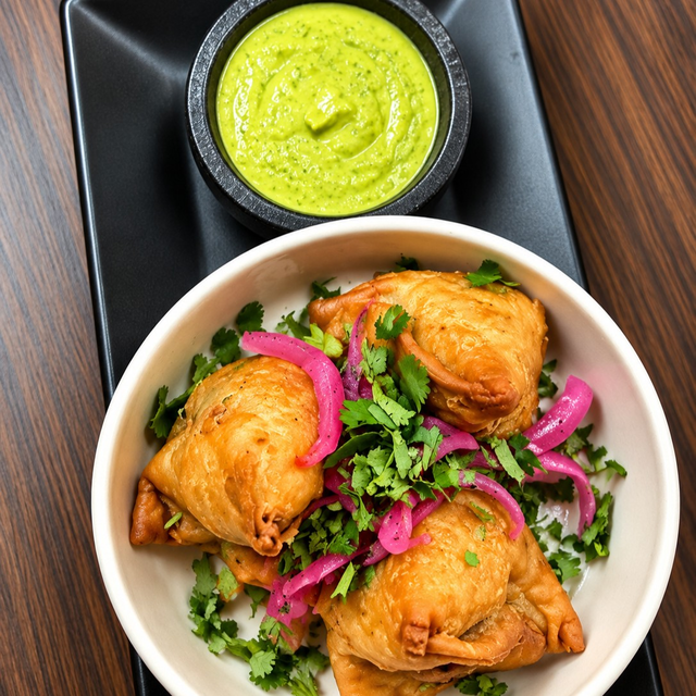 Cripsy Samosa.