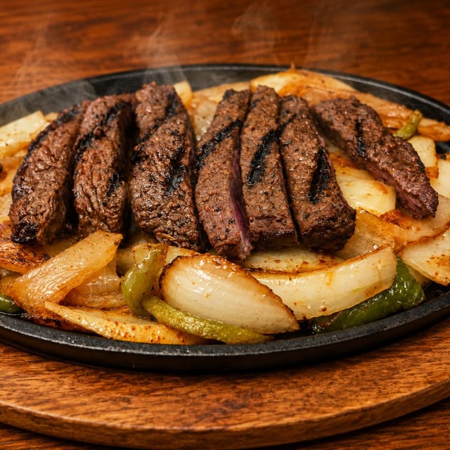 Fajita Beef.