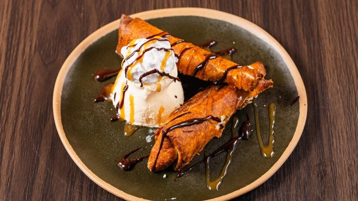 Fried Cheese Cake.