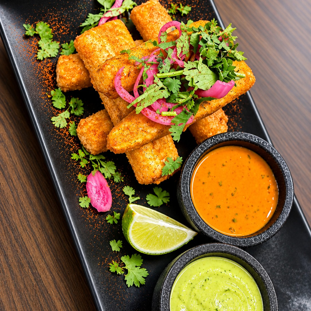 Paneer Tikka Stix.