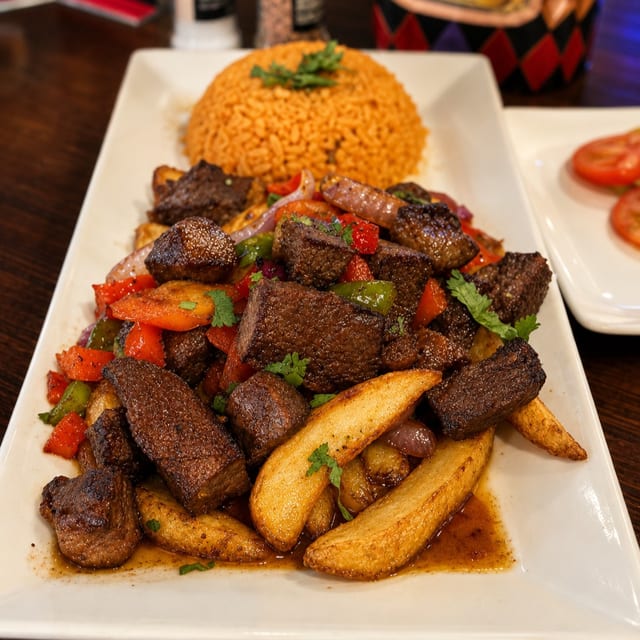 Steak Salteado.