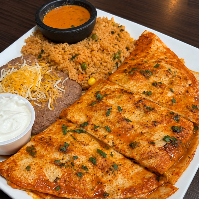 Paneer Quesadilla.
